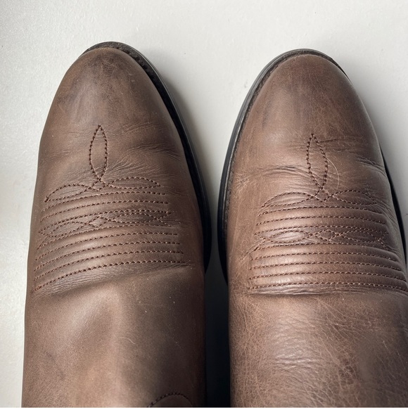 Ariat Women’s Heritage Western Cowboy Cowgirl Leather Boots Distressed R Toe 6.5 - Picture 11 of 12